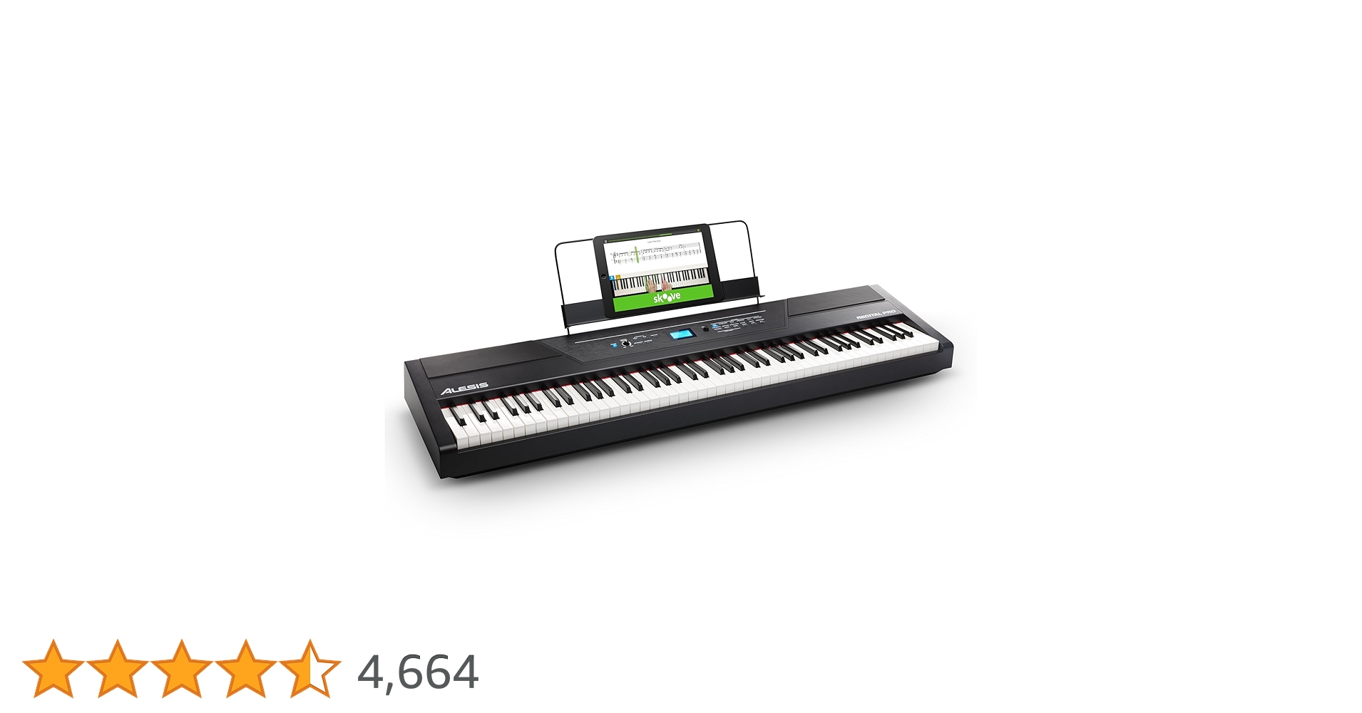 Amazon | Alesis 88鍵盤 電子ピアノ ハンマーアクション鍵盤 Recital